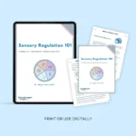 Sensory workbook in ipad