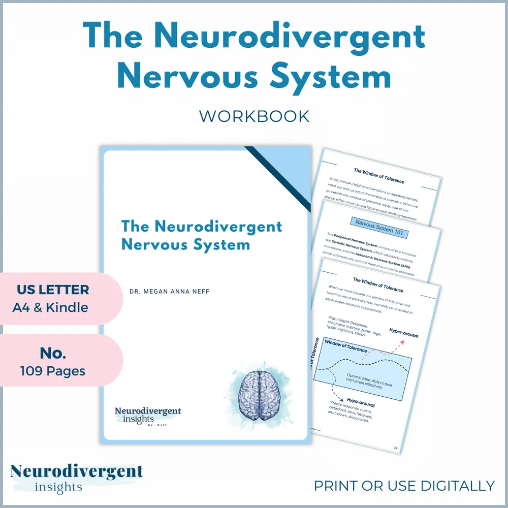 Image of Neurodivergent nervous System Workbook