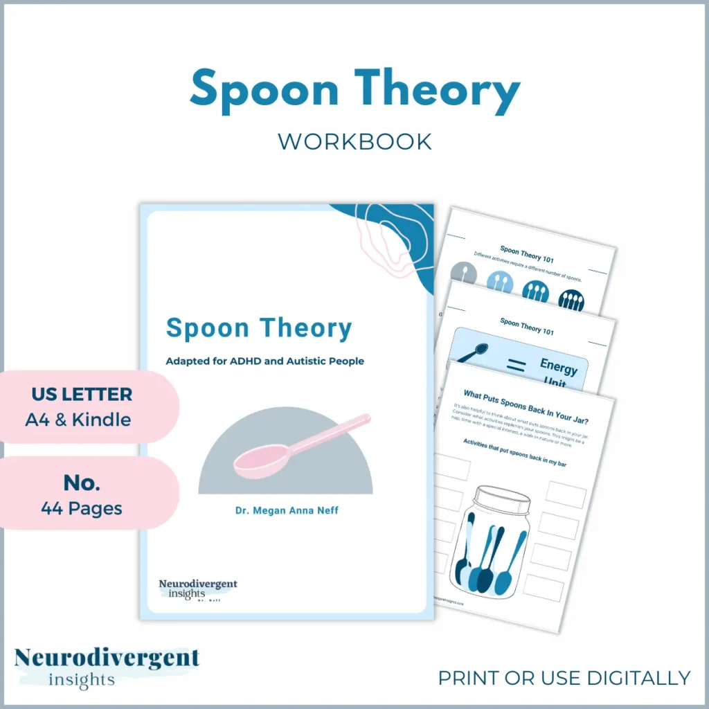 Spoon Theory Workbook Mockup