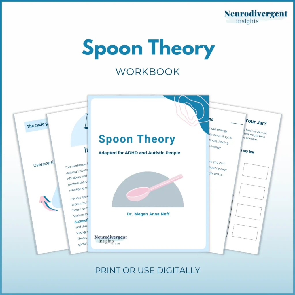 Image of Spoon Theory Workbook