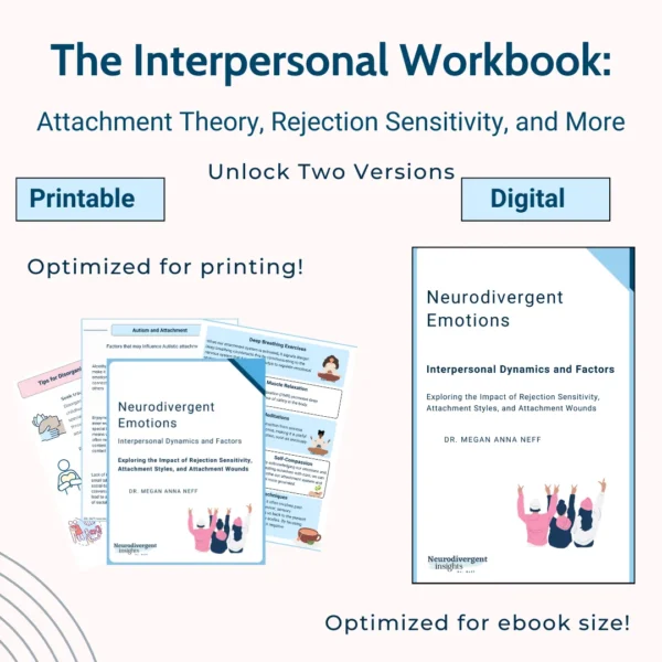 Interpersonal Workbook: Rejection Sensitivity, Attachment Style and more - Image 2