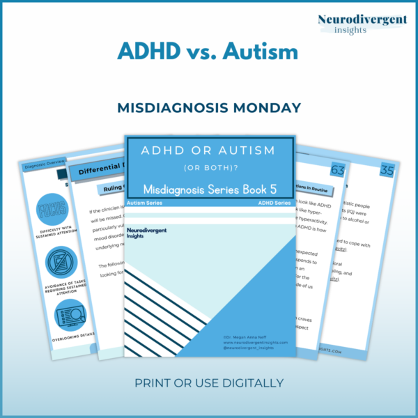 Images of the ADHD vs. Autism Ebook