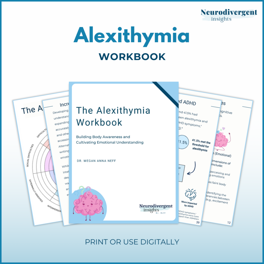 Image of Alexithymia Workbook