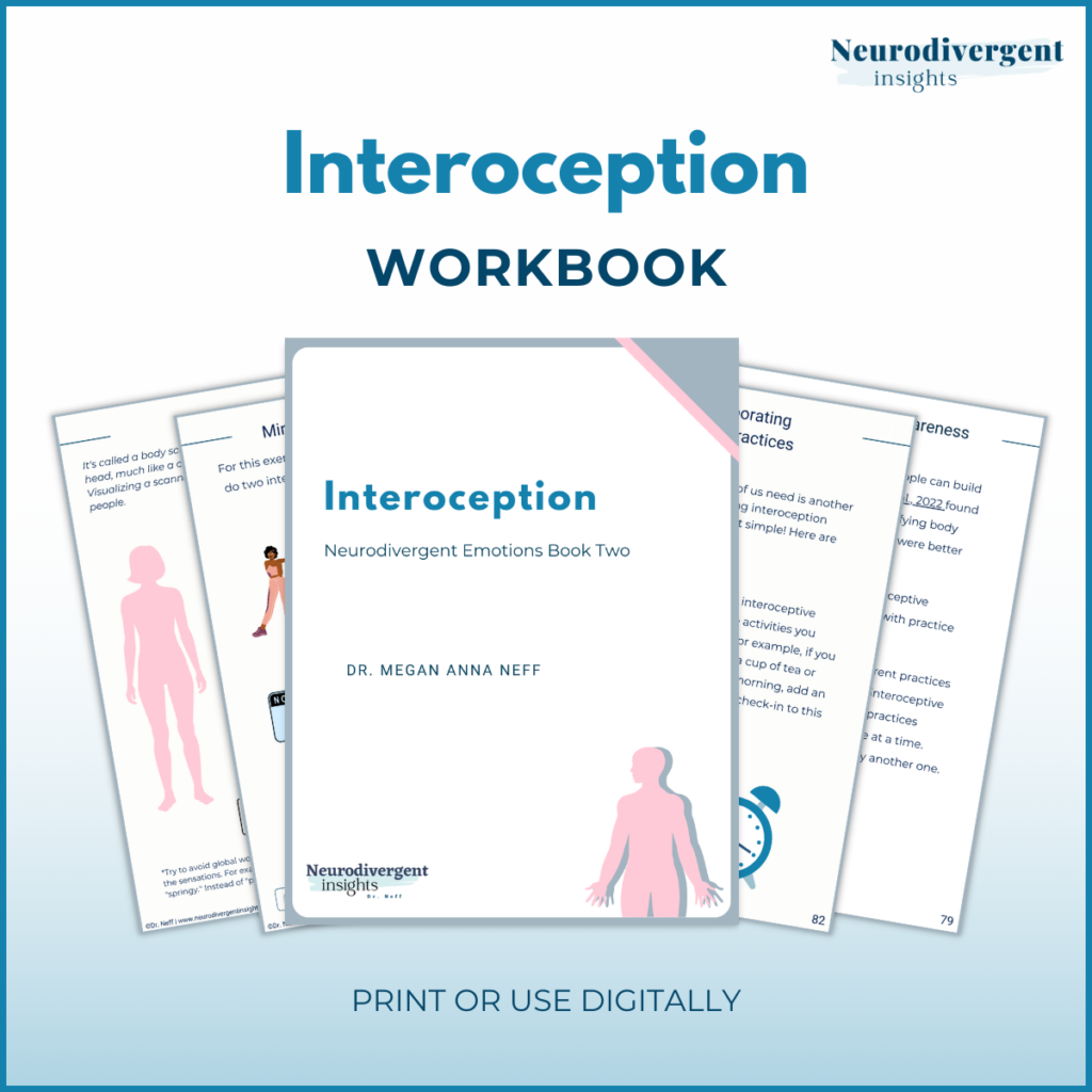 Image of interoception workbook