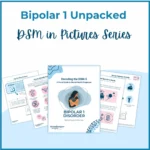 Image of Bipolar 1 diagnostic criteria in picture form