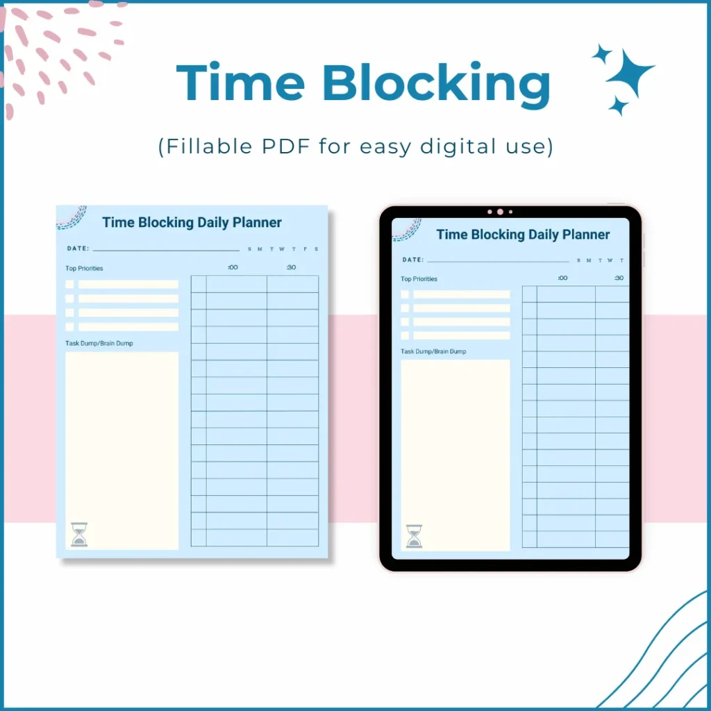 time+blocking+mockup