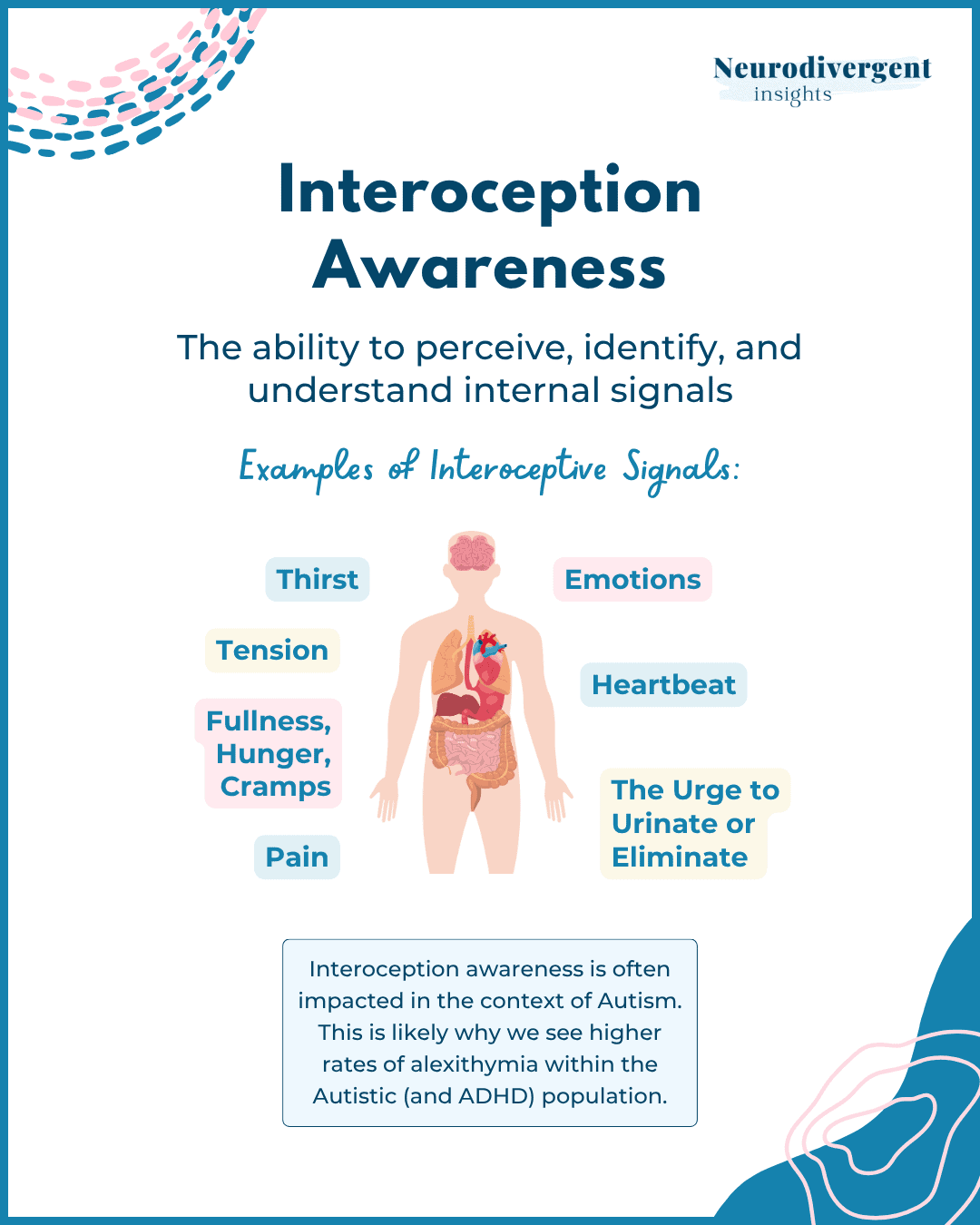 Poor Interoception in Neurodivergent People | Neurodivergent Insights