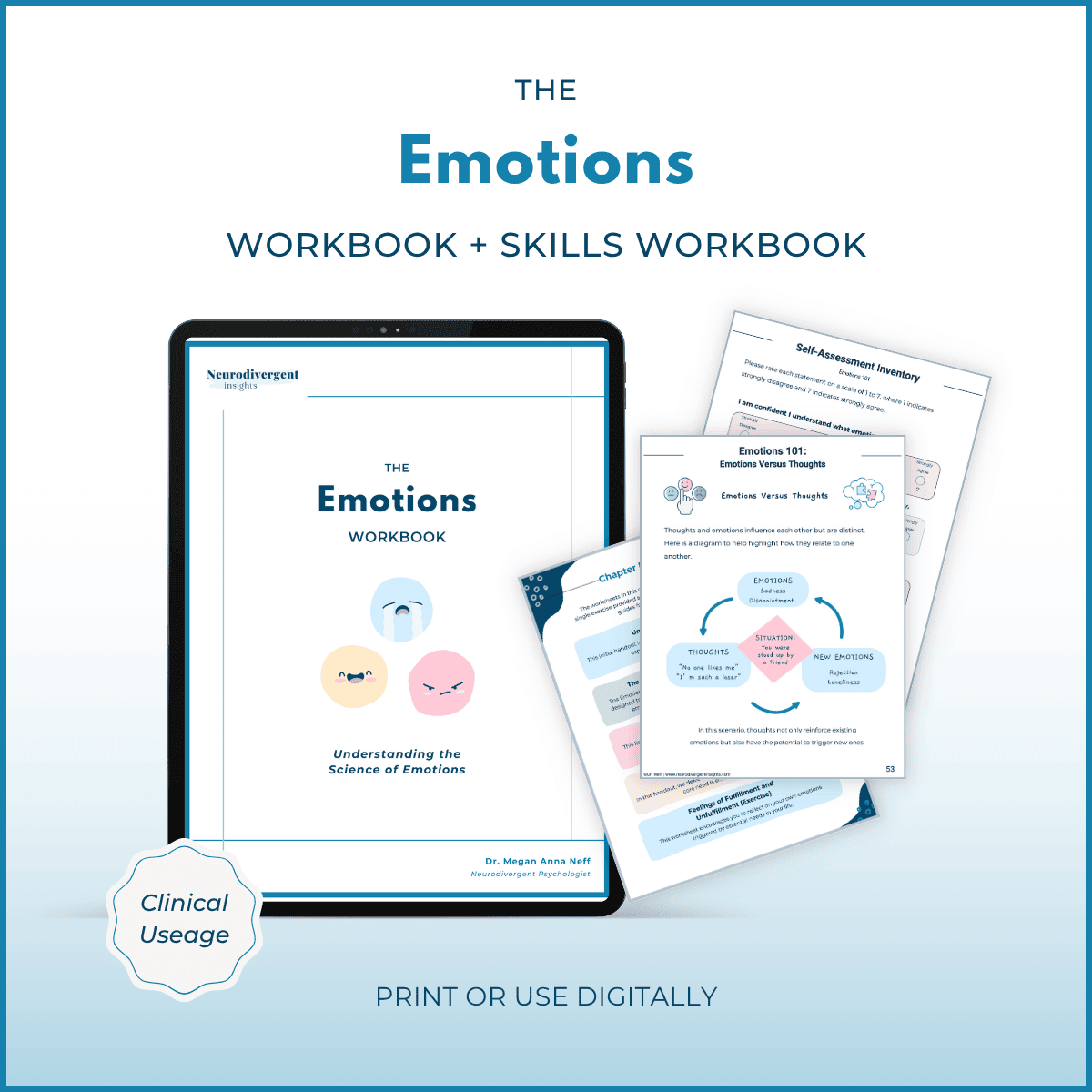 The Emotions 101 Bundle (Clinical Use)