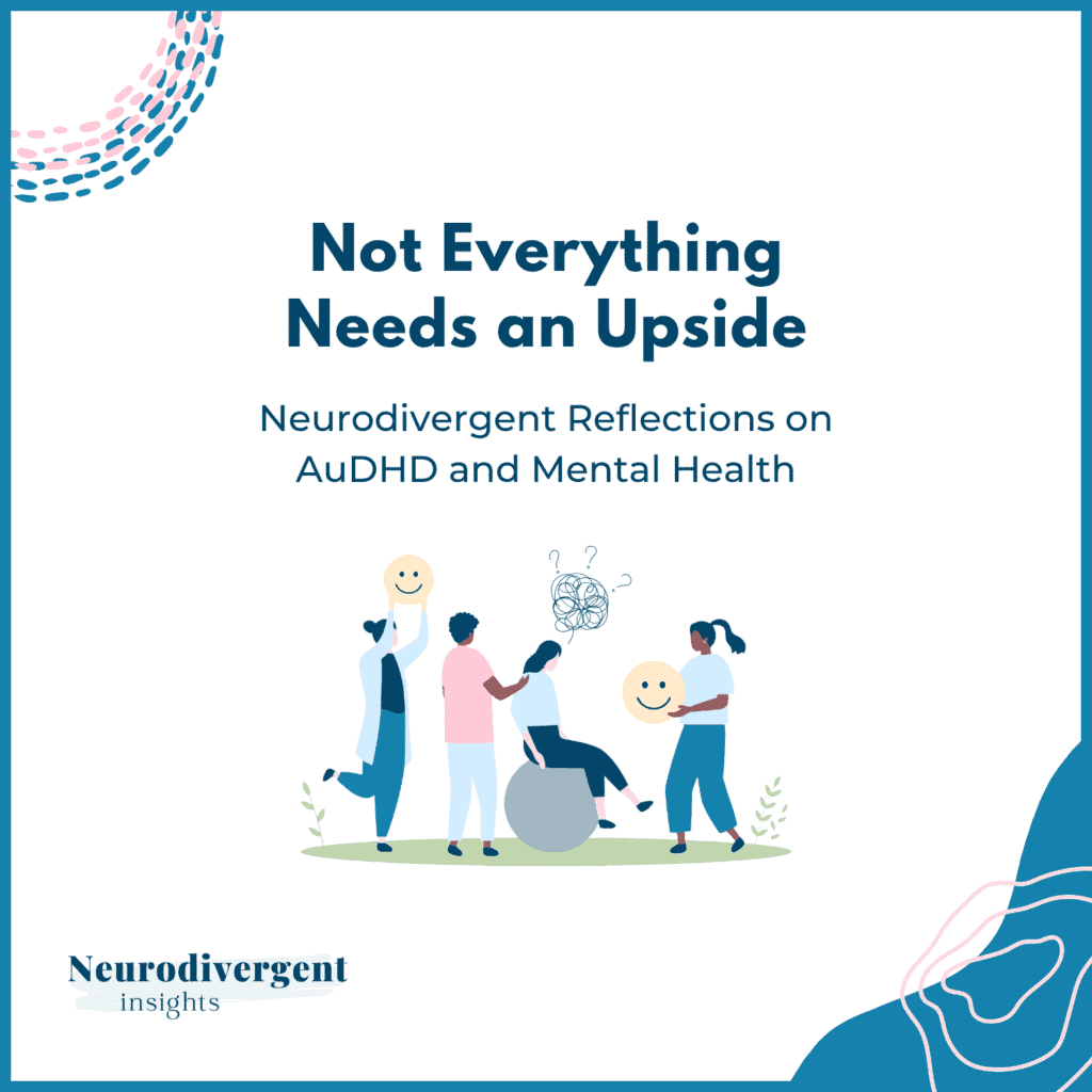 Title graphic showing four people offering smiley face icons to a person seated on a therapy ball