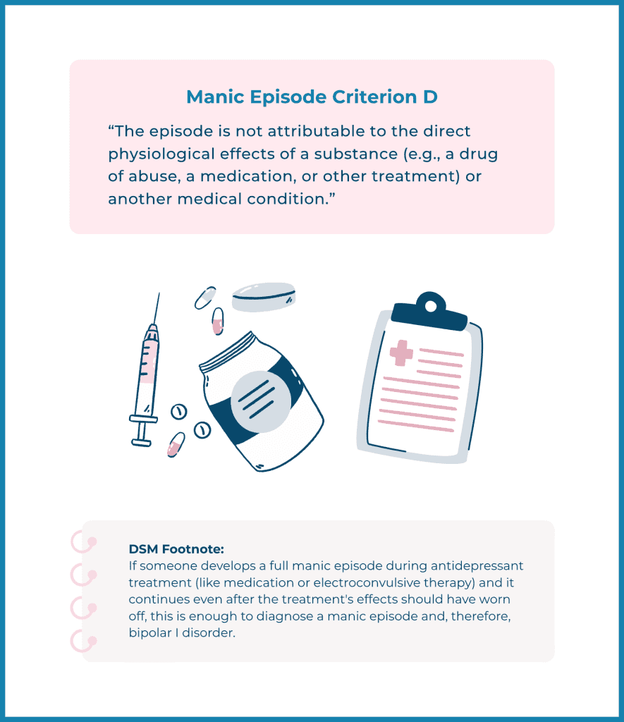 Medication bottle with syringe and pills beside a medical clipboard