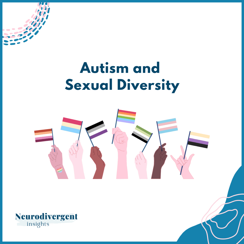 Seven hands raised holding different pride flags